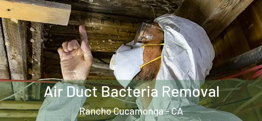 Air Duct Bacteria Removal Rancho Cucamonga - CA
