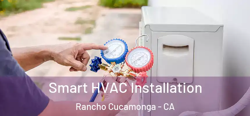 Smart HVAC Installation Rancho Cucamonga - CA